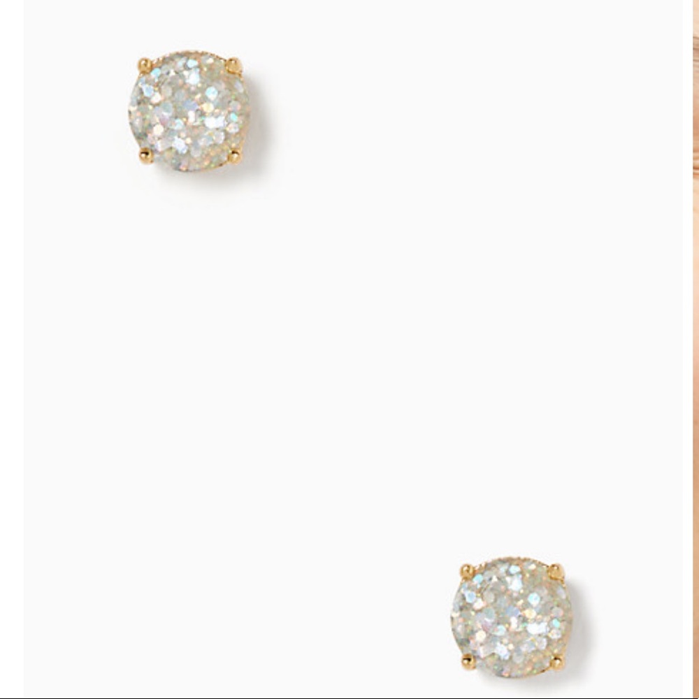 Kate Spade❣️Glitter Gumdrop Studs
